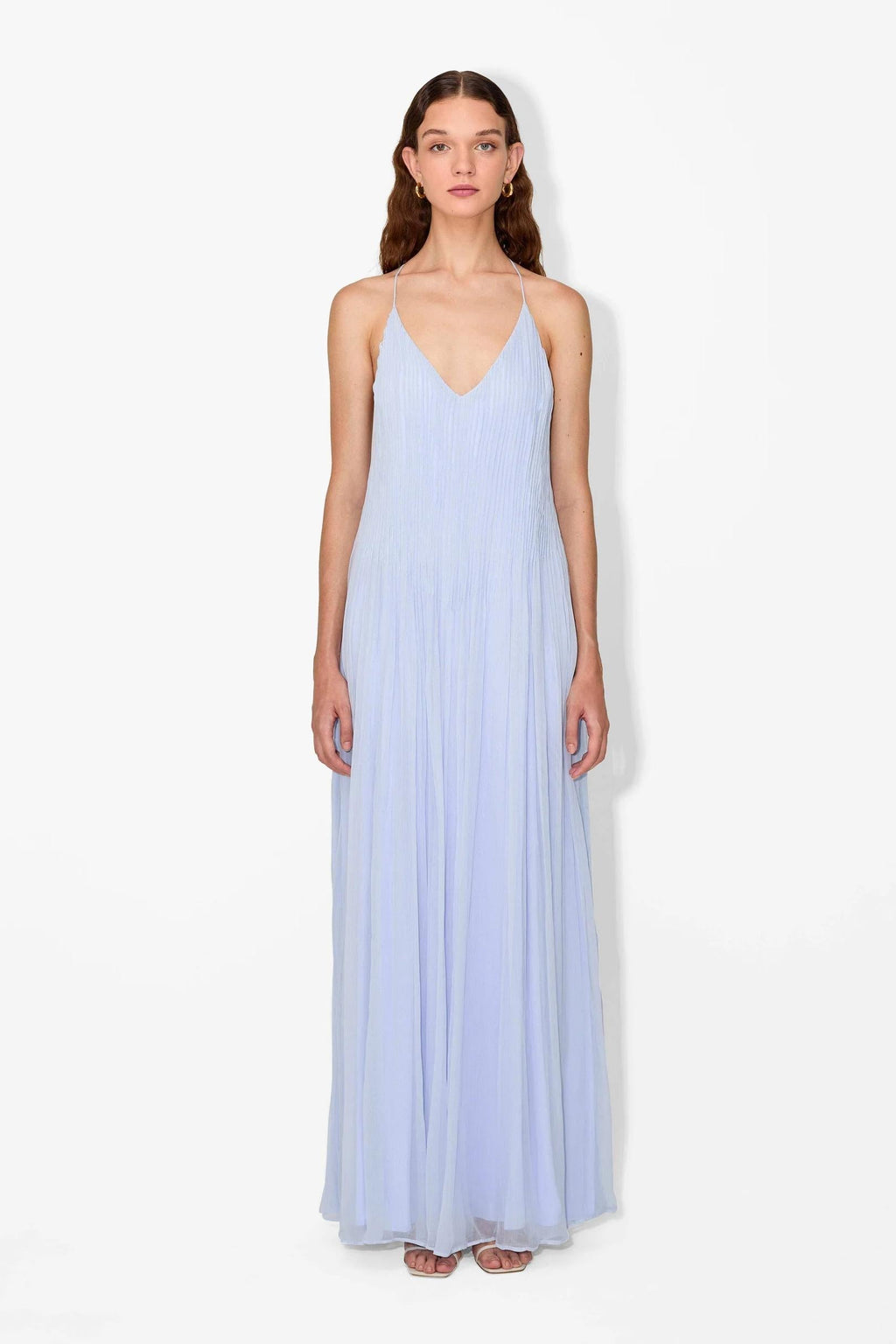 Haydin Maxi-Length Dress - Hydrangea