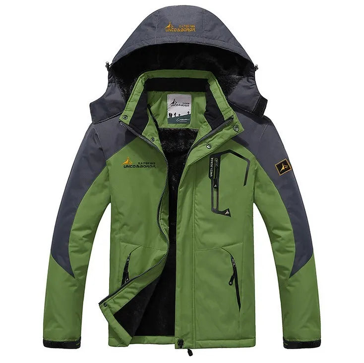 Fleece Jacket with Button Front