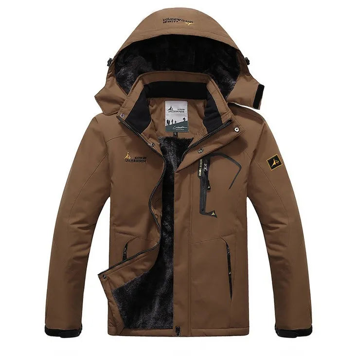 Fleece Jacket with Button Front