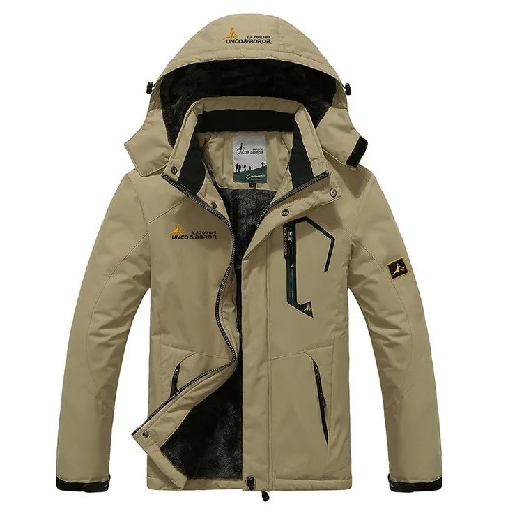 Fleece Jacket with Button Front