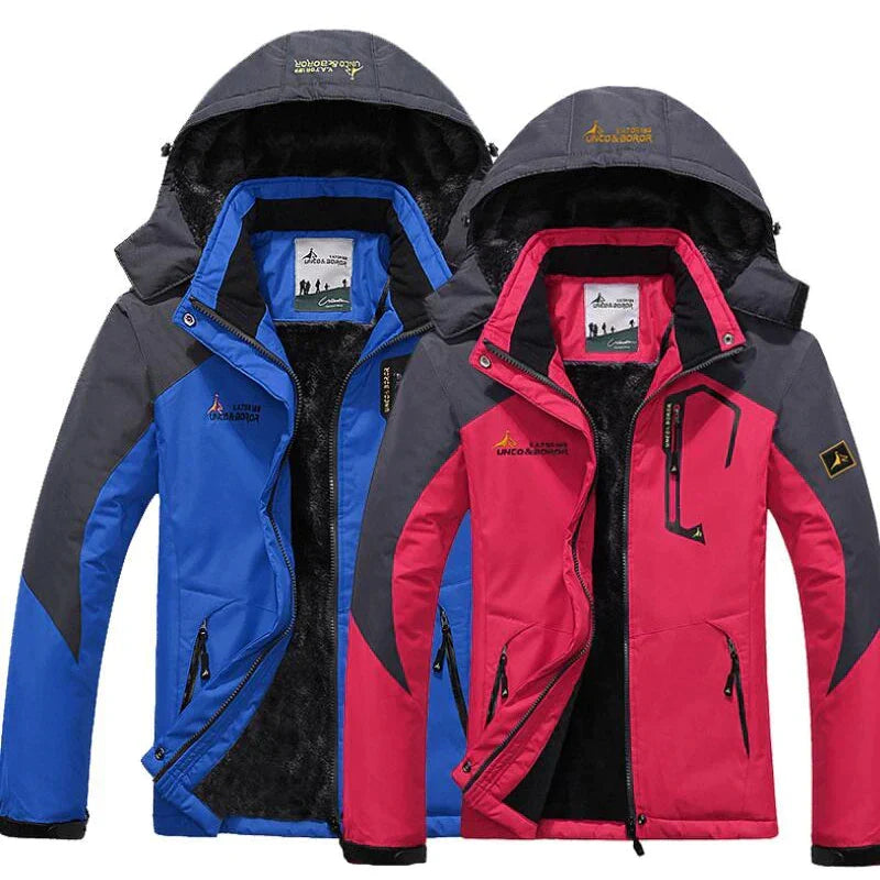 Fleece Jacket with Button Front