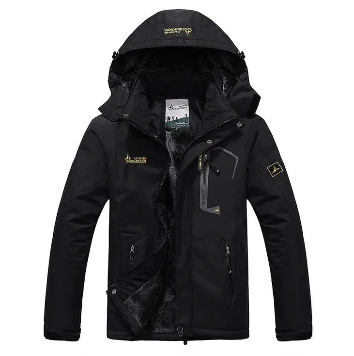 Fleece Jacket with Button Front