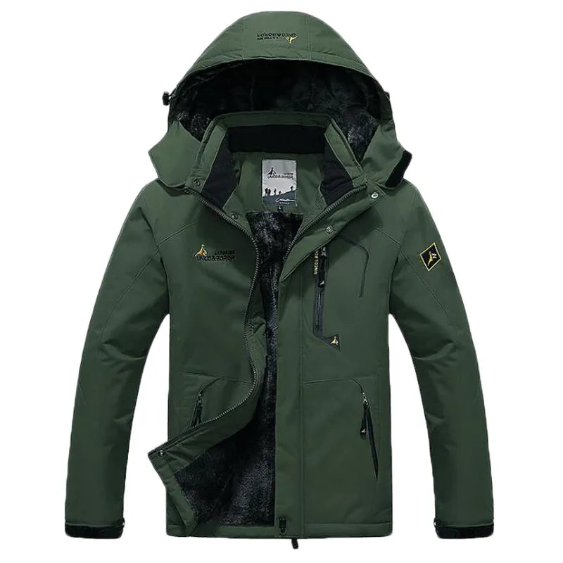 Fleece Jacket with Button Front