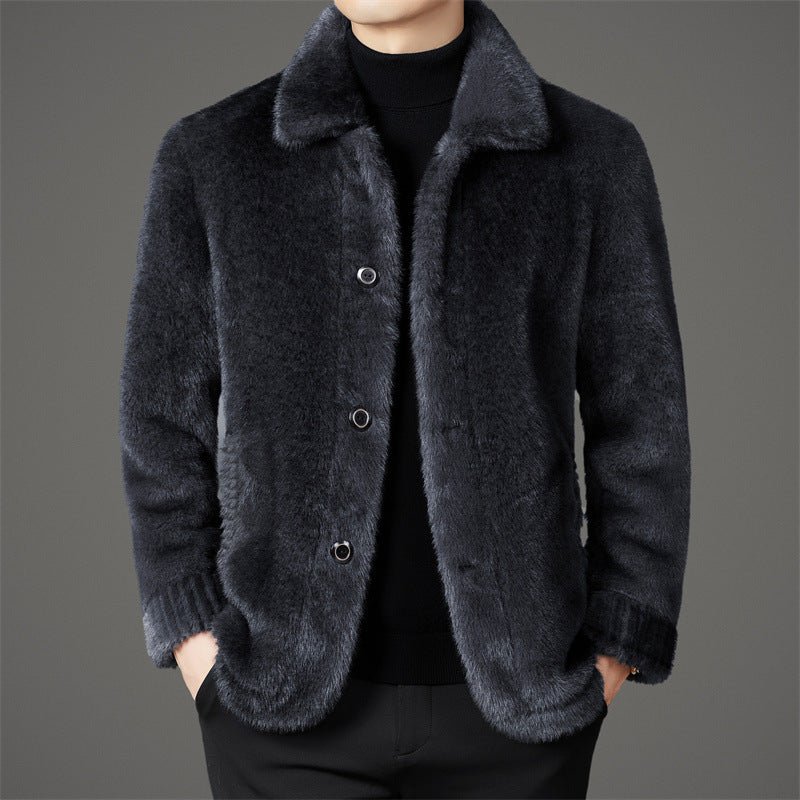 Coat with Button Front