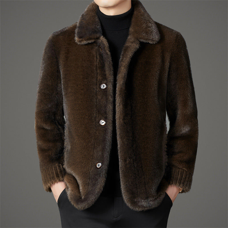 Coat with Button Front