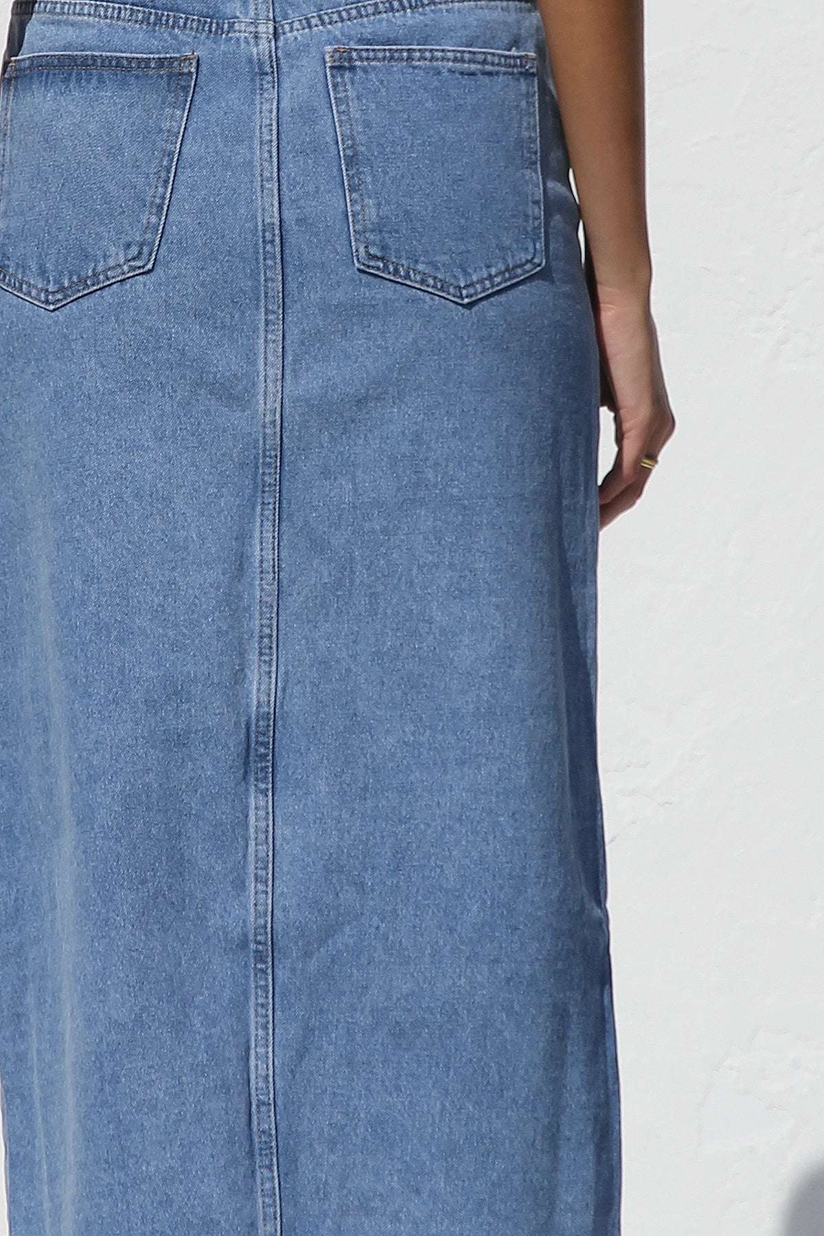 Modern April Denim Skirt