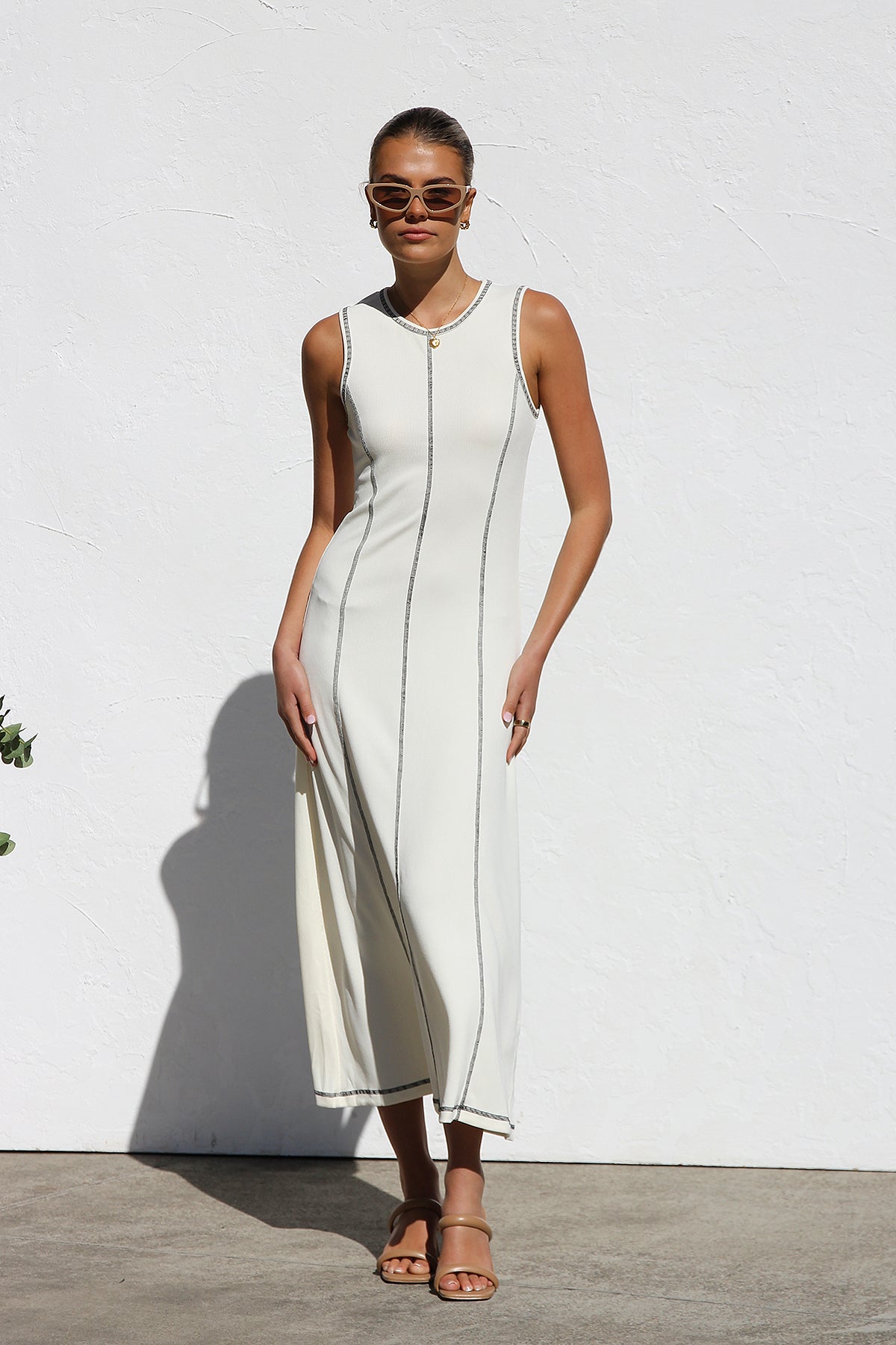 Modern Ariana Dress Cream