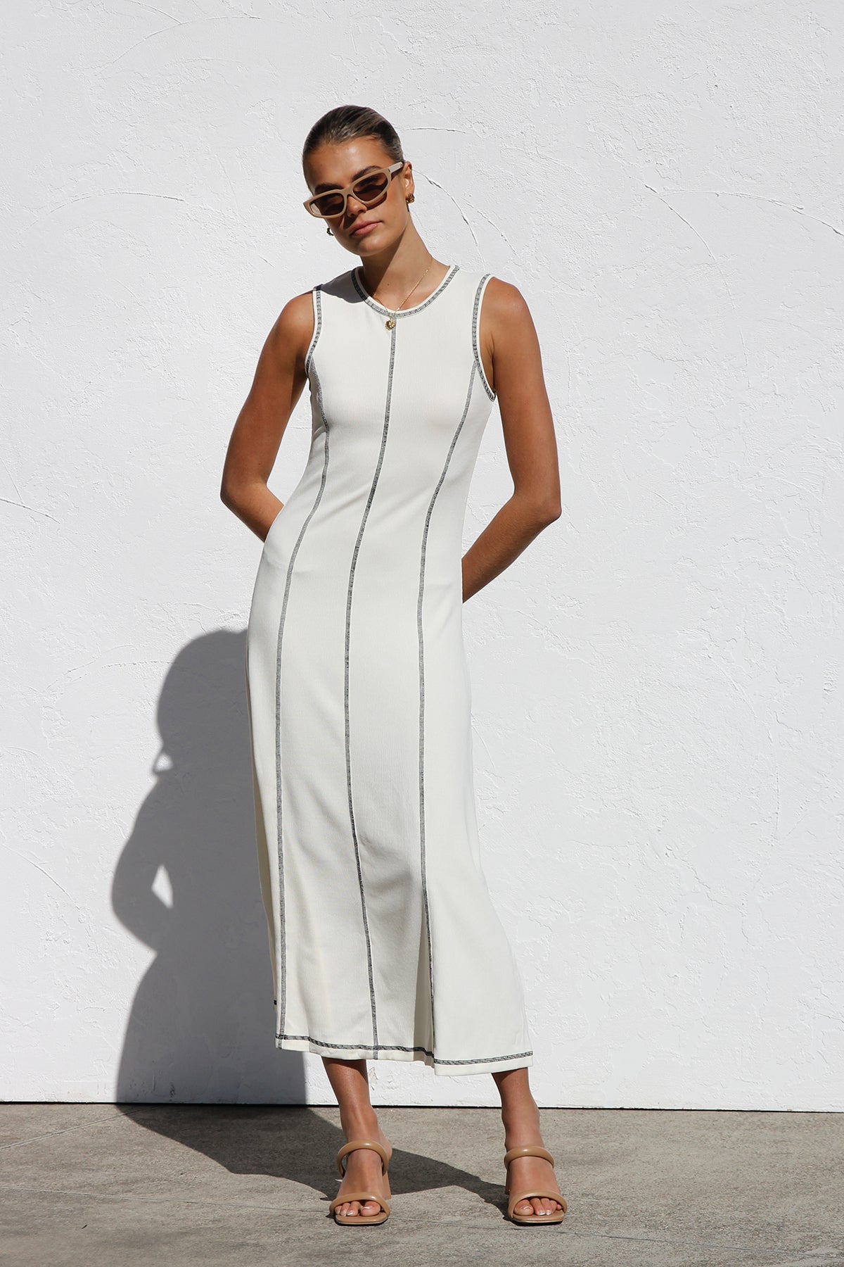 Modern Ariana Dress Cream