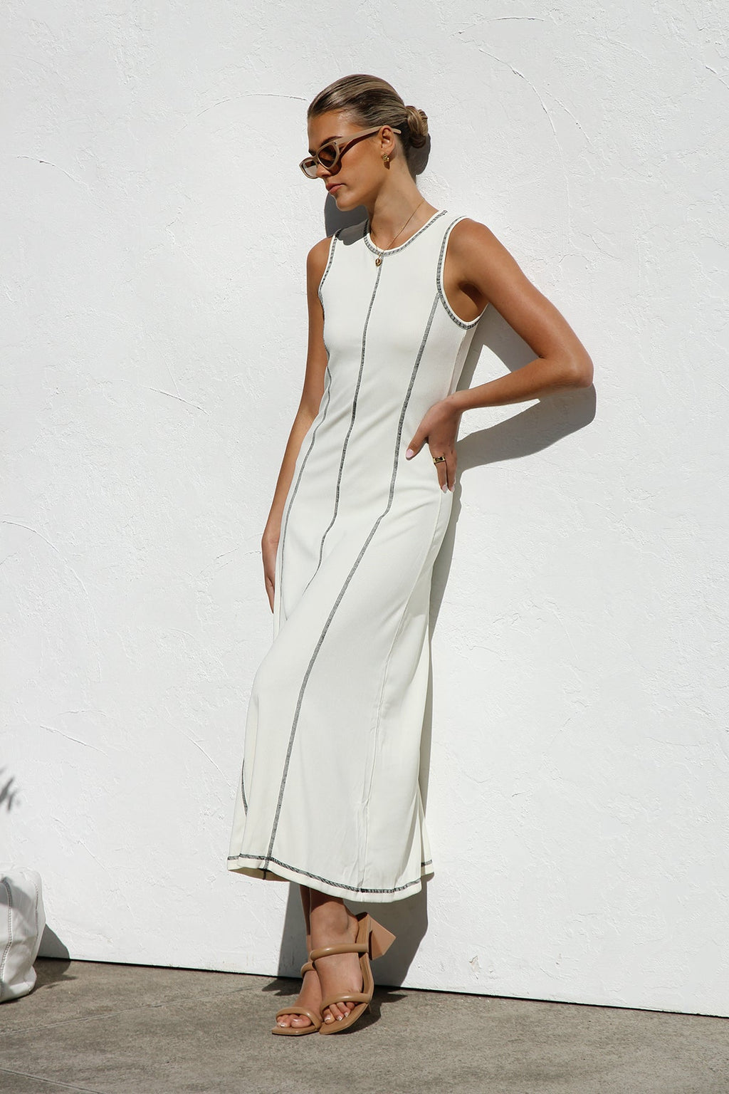 Modern Ariana Dress Cream