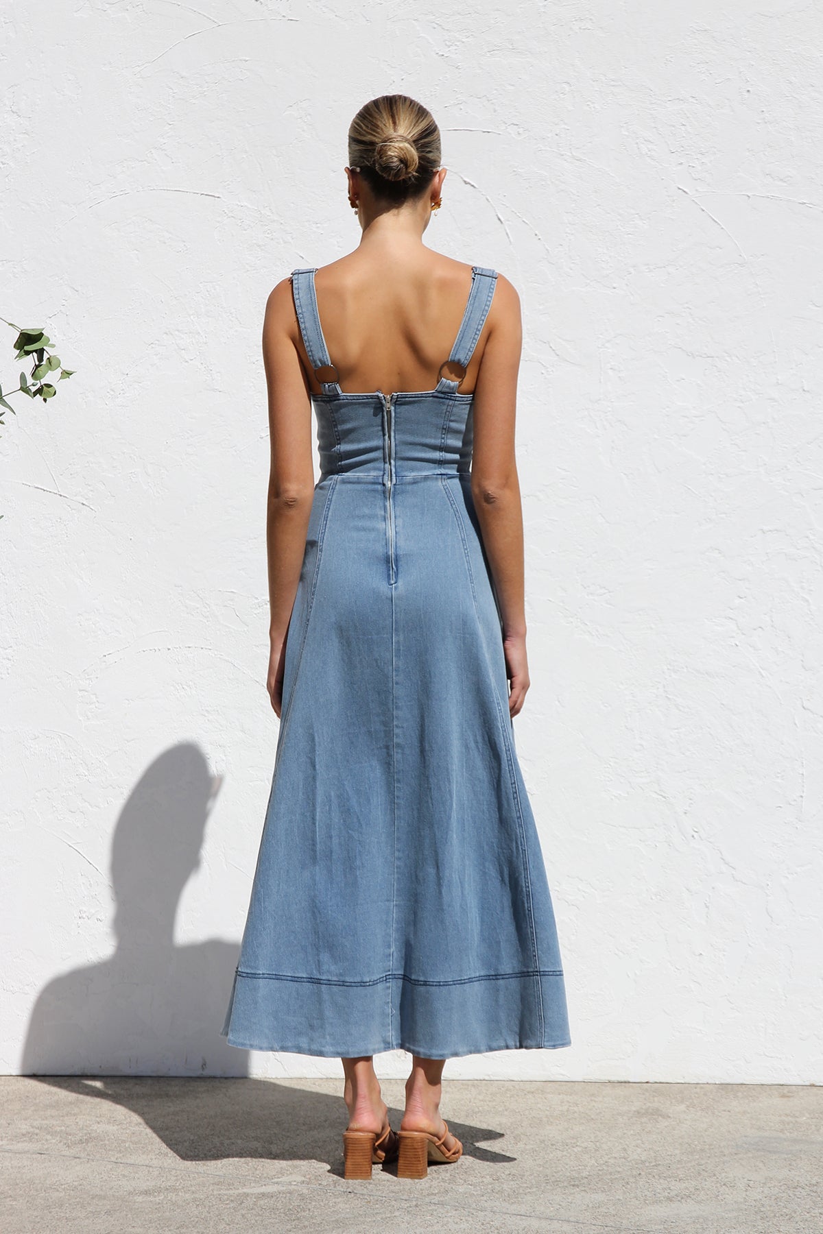 Modern Danielle Dress Blue Denim