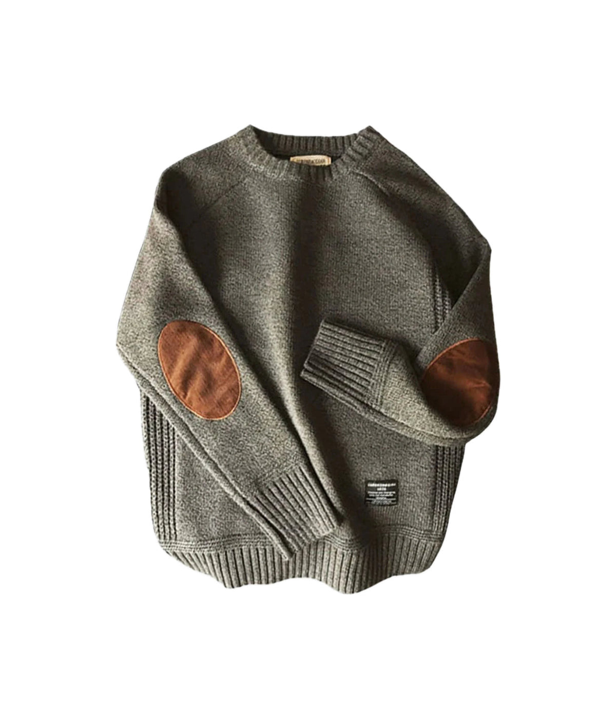Warm Leather Sweater