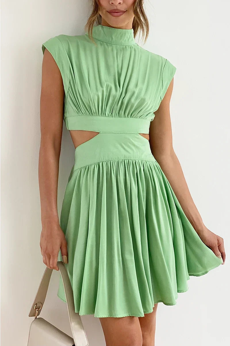 Beatrice Mini-Length Dress - Light Green