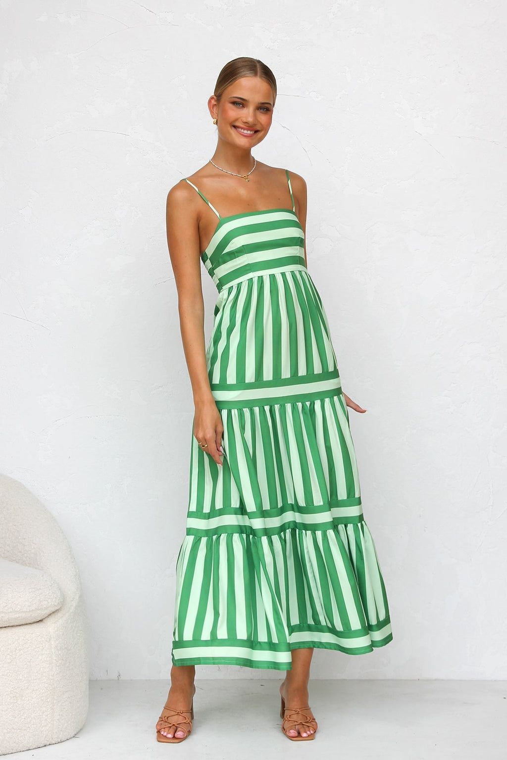 Modern Laina Dress Green