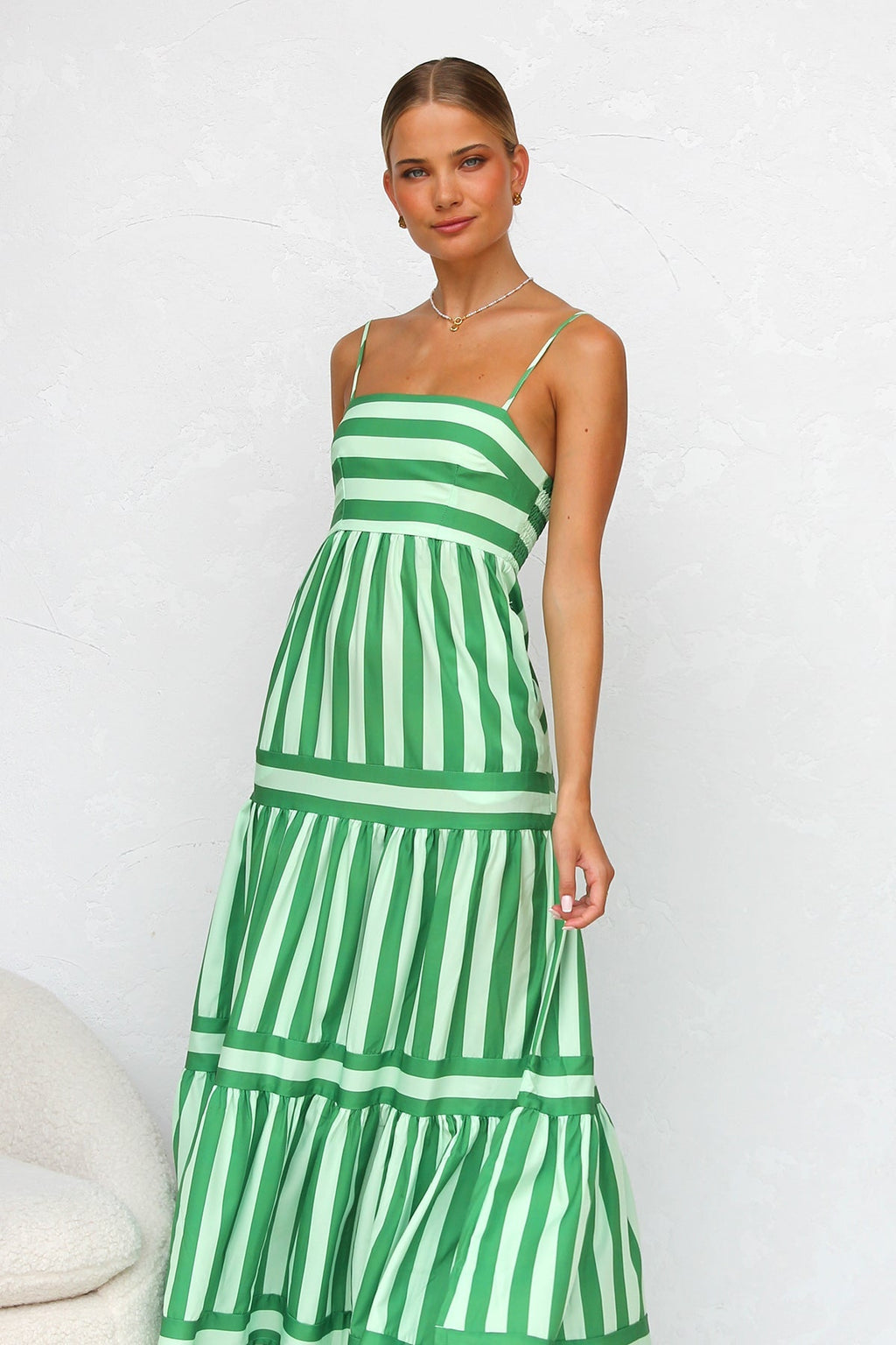 Modern Laina Dress Green