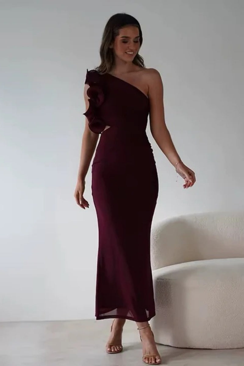 Sydney Fitted Maxi-Length Dress