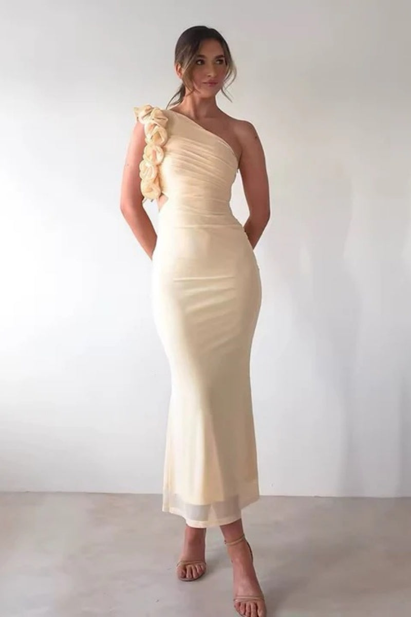 Sydney Fitted Maxi-Length Dress