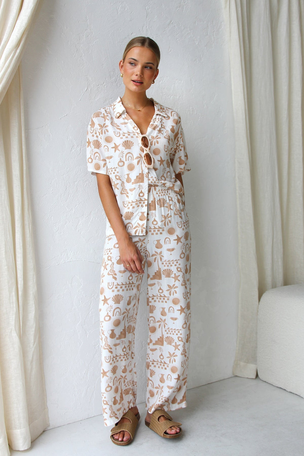 Coordinated Adina Pant Set