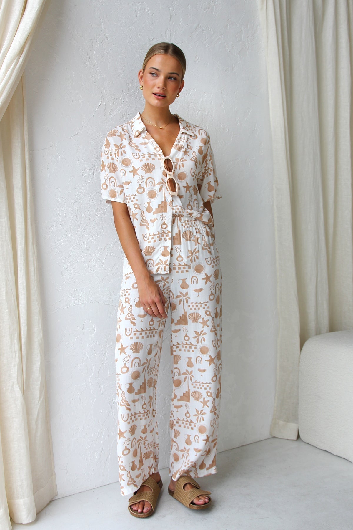 Coordinated Adina Pant Set