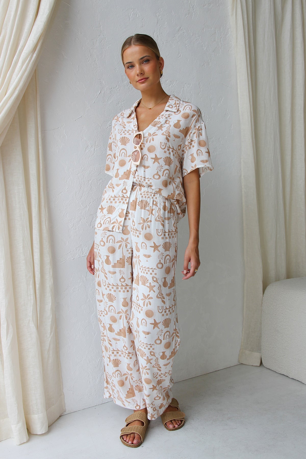 Coordinated Adina Pant Set