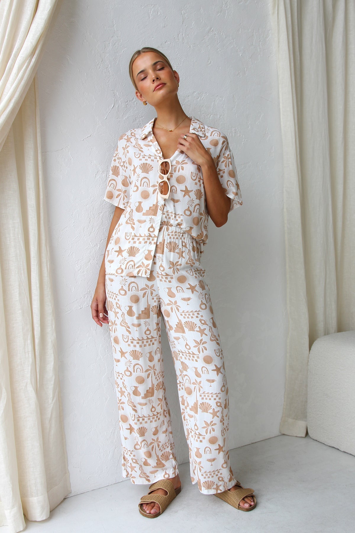 Coordinated Adina Pant Set