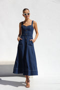 Modern Danielle Dress Indigo Denim