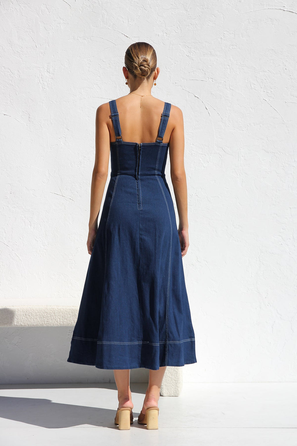 Modern Danielle Dress Indigo Denim