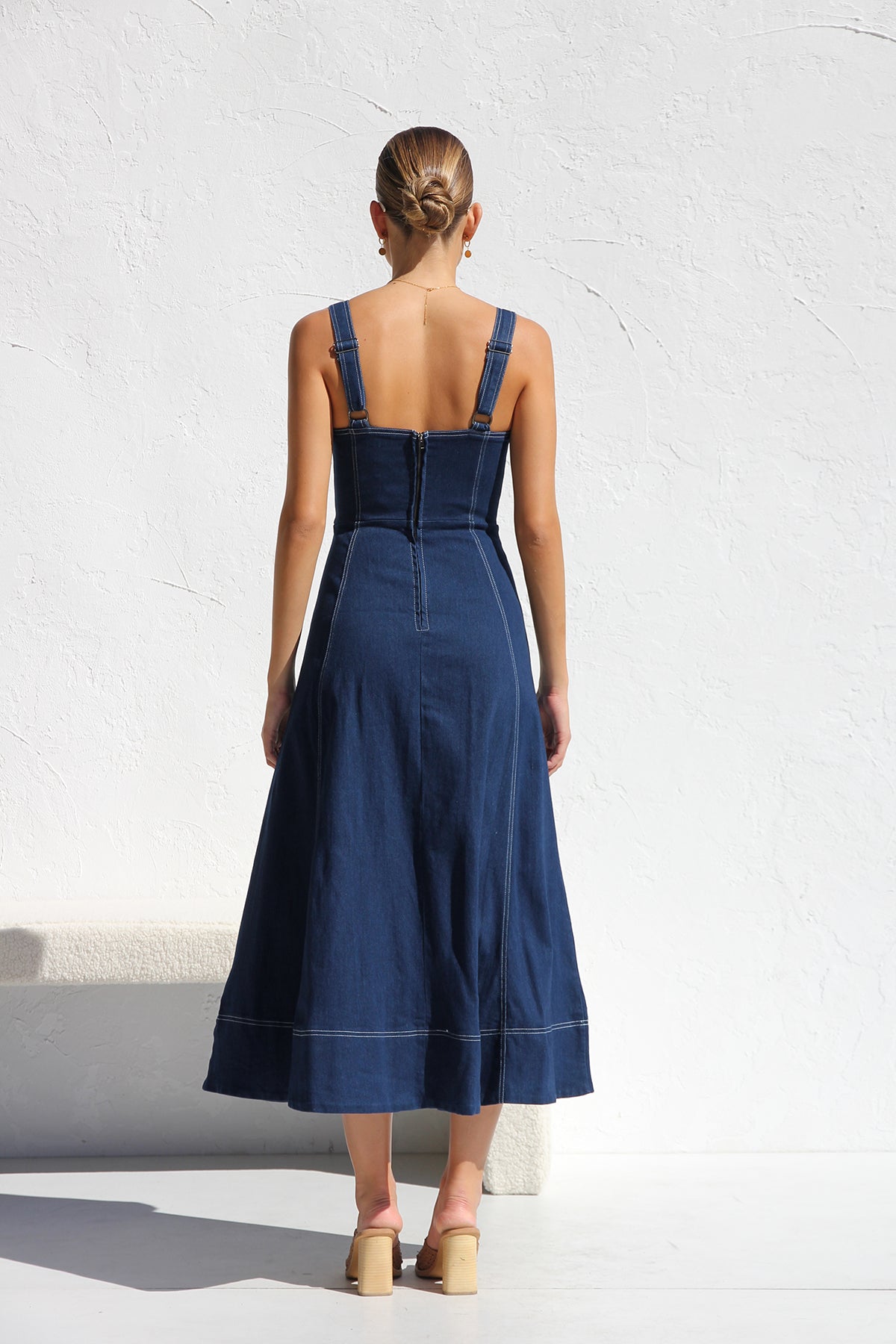 Modern Danielle Dress Indigo Denim