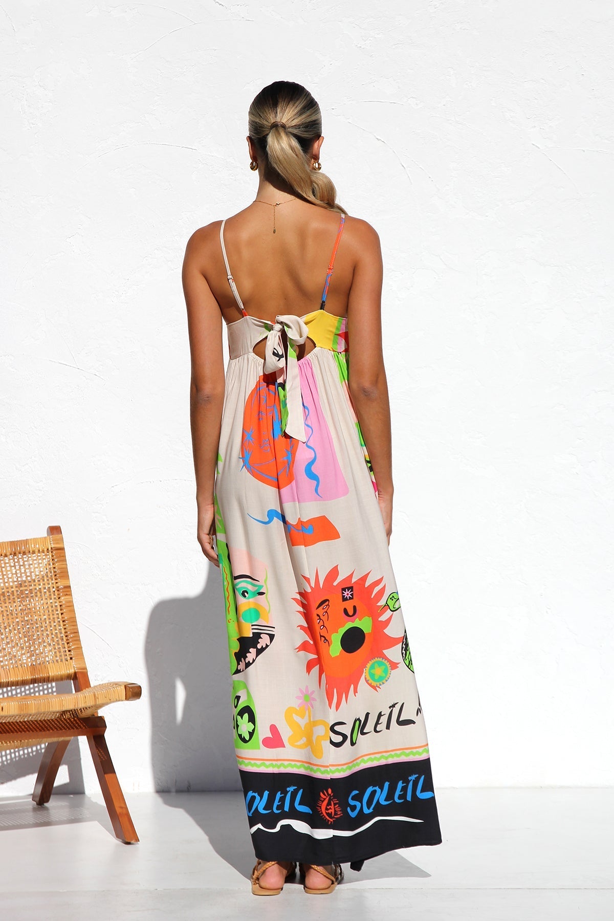 Modern Dasha Dress Orange Multi
