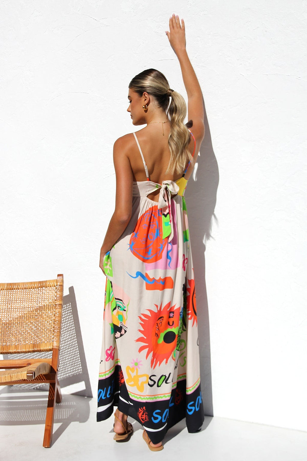 Modern Dasha Dress Orange Multi