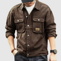 Denim Jacket with Cargo Pockets