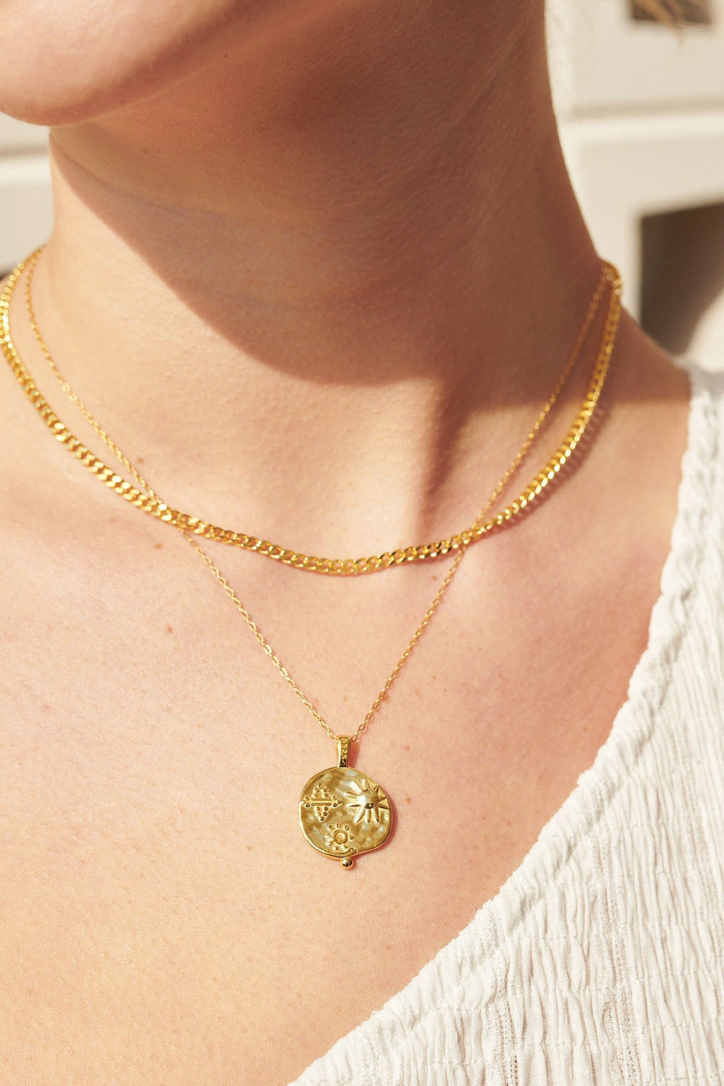 Statement Ocean Charm Necklace
