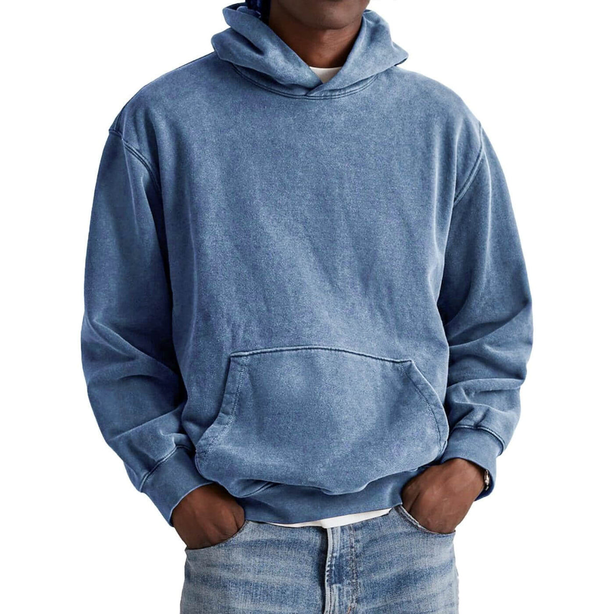 Corduroy Hoodie with Breathable Fabric