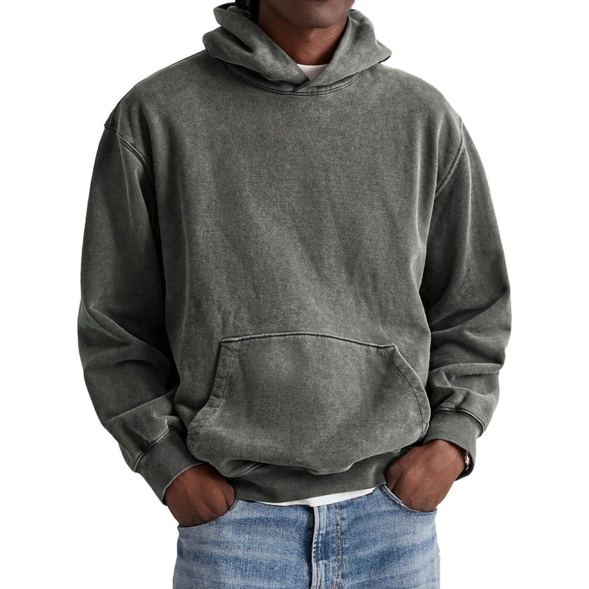 Corduroy Hoodie with Breathable Fabric