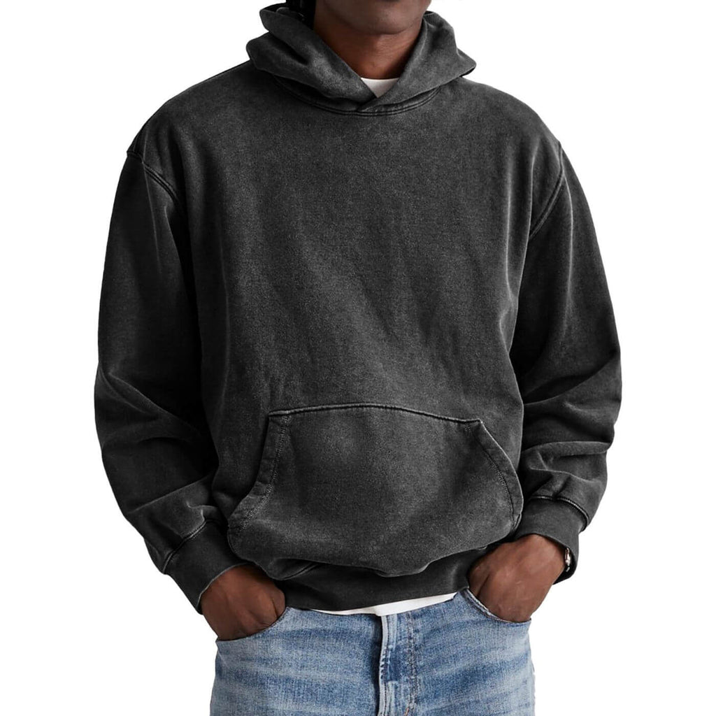 Corduroy Hoodie with Breathable Fabric