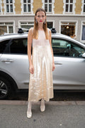 Lilah Sequined Midi-Length Dress