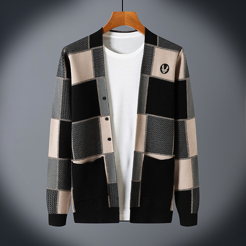 Lightweight Wool Blend Cardigan