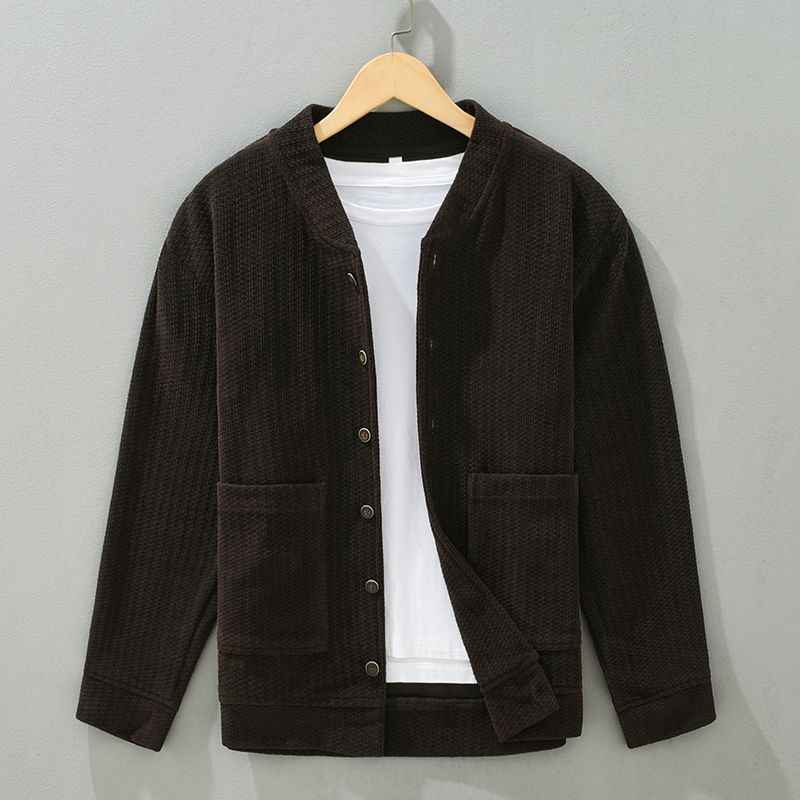 Knit Jacket with Multiple Pockets