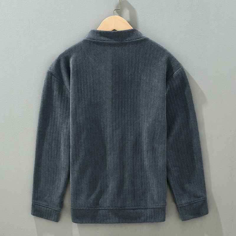 Knit Jacket with Multiple Pockets