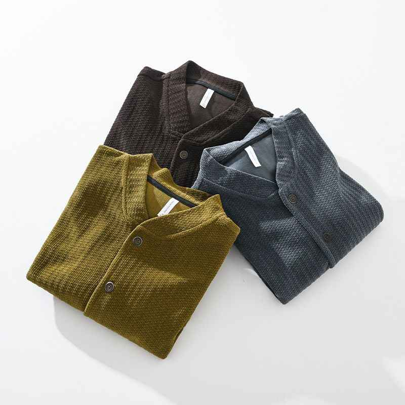 Knit Jacket with Multiple Pockets