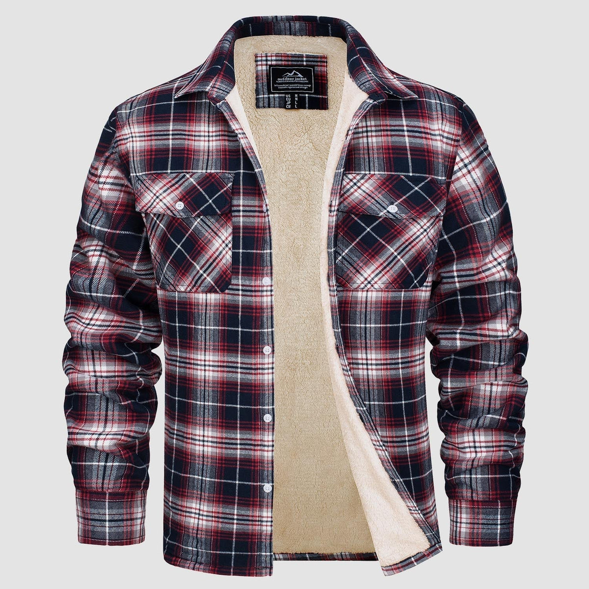 Lightweight Fleece Shirt Jacket