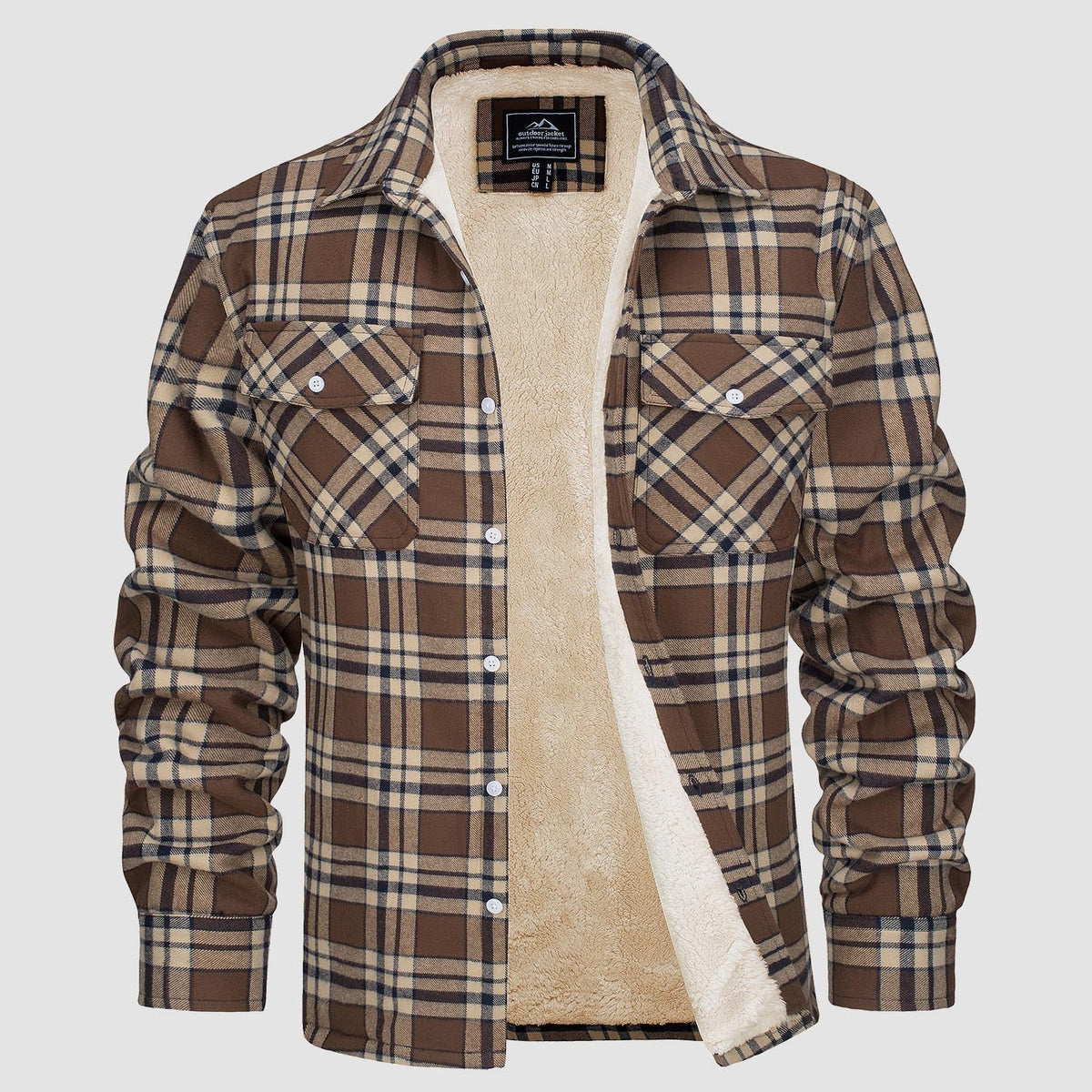 Lightweight Fleece Shirt Jacket