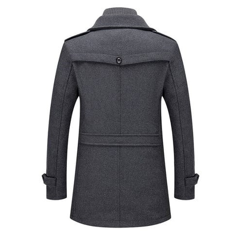 Coat with Zip Front