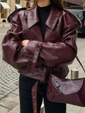 Cropped Jacket with Relaxed Fit
