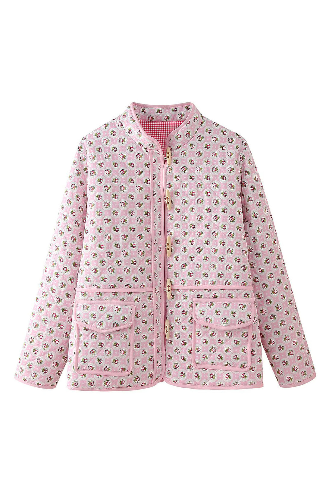 Modern Adriane Jacket - Green Garden