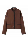 Timeless Stand Collar Jacket