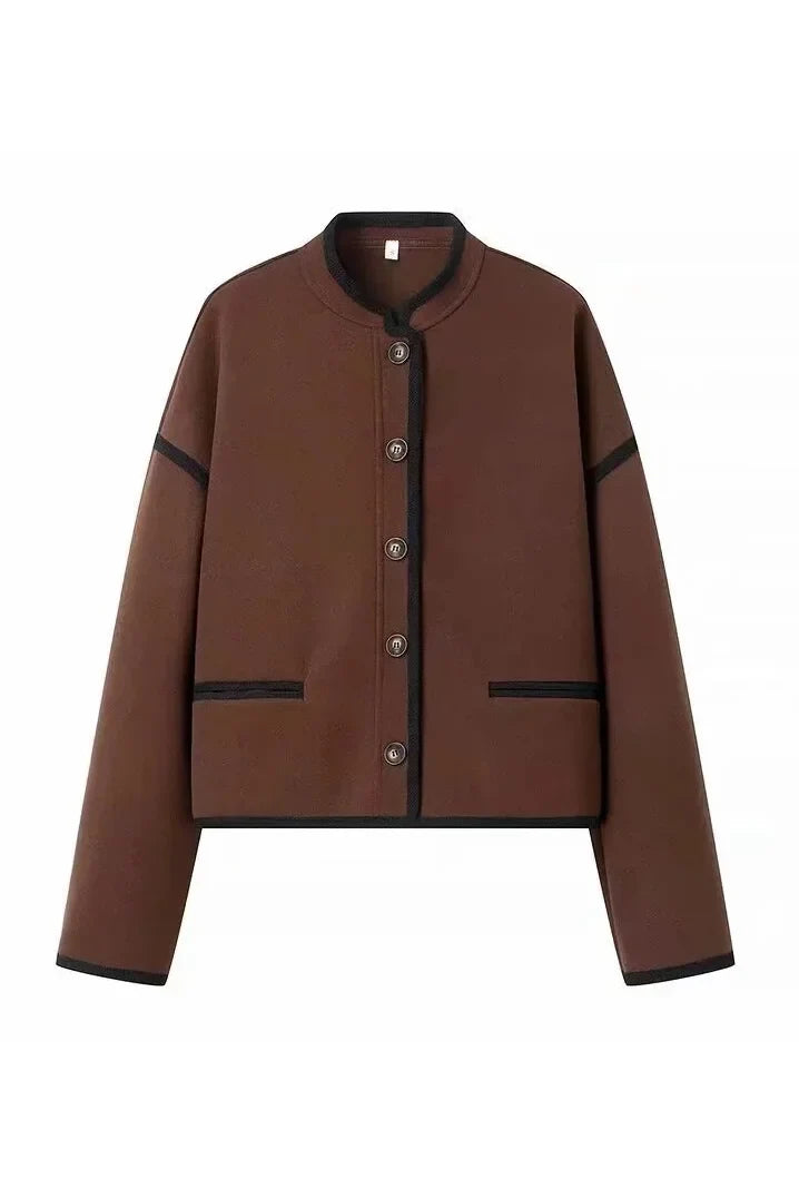 Timeless Stand Collar Jacket