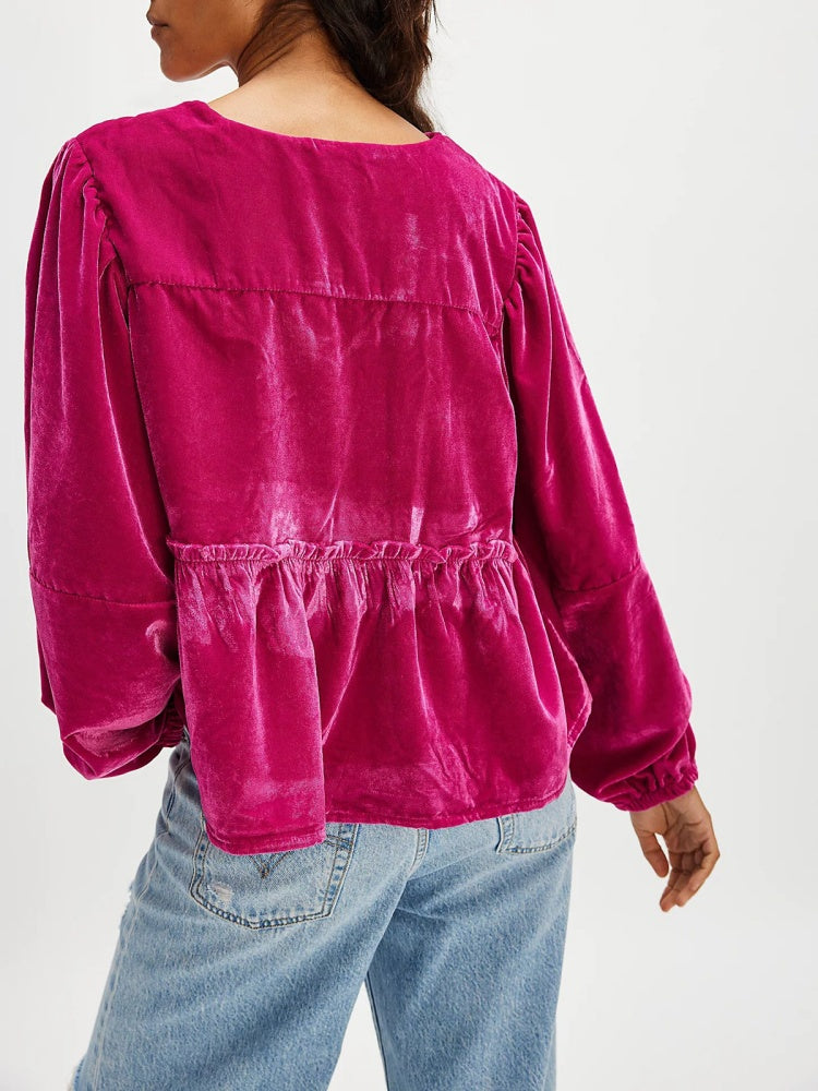 Denim Jacket in Coffee