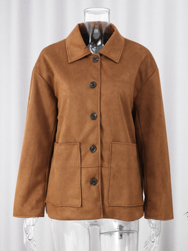 Coat with Relaxed Fit