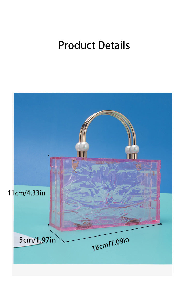 Modern Acrylic Transparent Box Handbag
