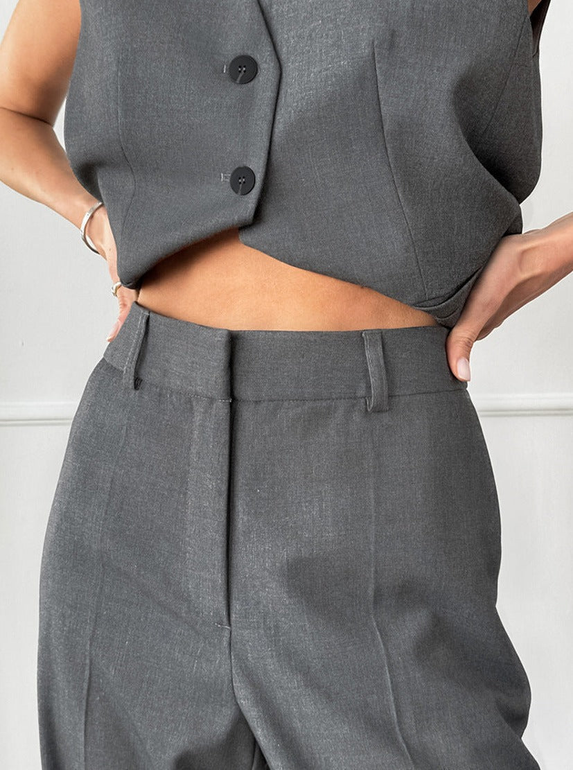Pam - Casual Jacket and Pants Ensemble in an Elegant Style